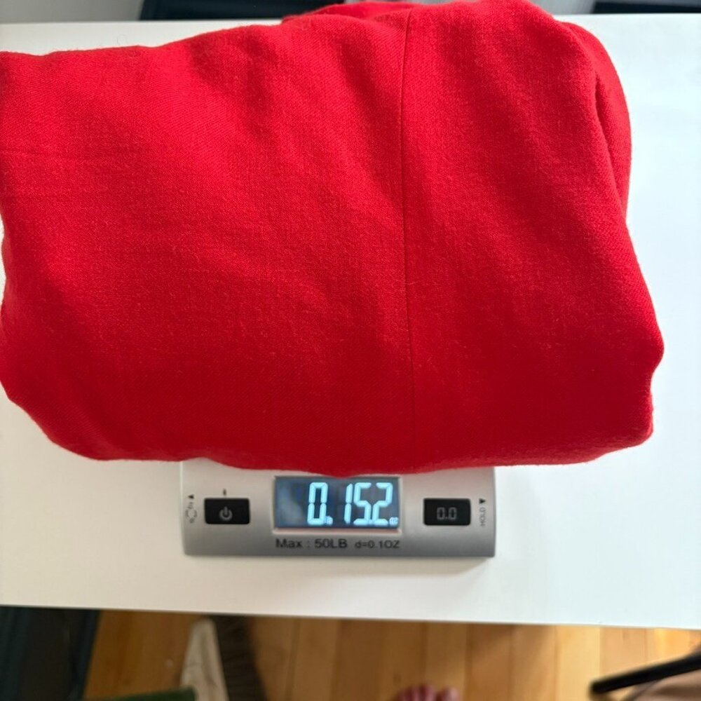 J. Crew Parke Blazer Women's 6 Red Wool blend Preppy Schoolboy Old Money Lined - Picture 10 of 14